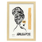 Indomitable-Artwork-Nacnic-A3-Marco Madera clara-Nacnic Estudio SL