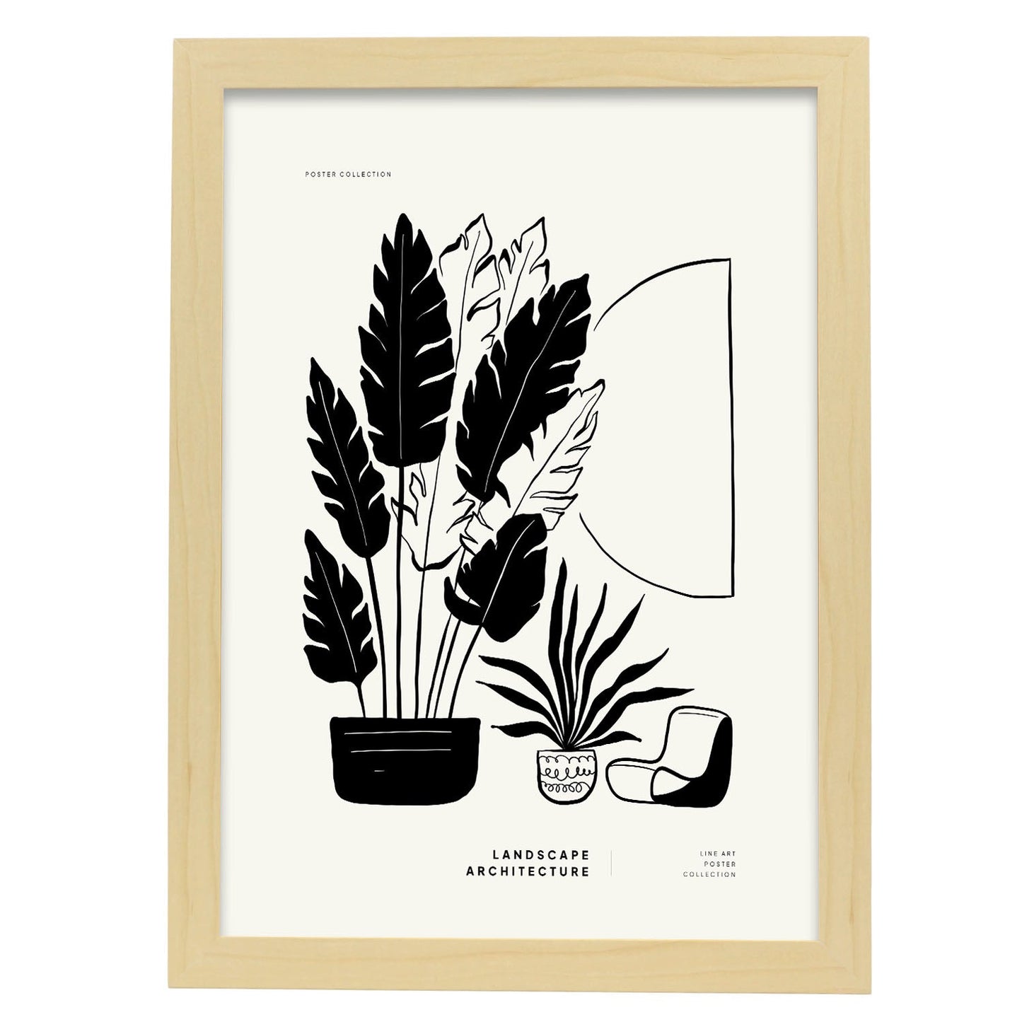 Infood Plants-Artwork-Nacnic-A3-Marco Madera clara-Nacnic Estudio SL