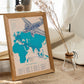 KLM-1938-Route-poster-Artwork-Nacnic-Nacnic Estudio SL