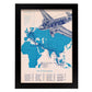 KLM-1938-Route-poster-Artwork-Nacnic-A4-Sin marco-Nacnic Estudio SL