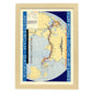 KLM-vintage-airline-poster-Artwork-Nacnic-A3-Marco Madera clara-Nacnic Estudio SL