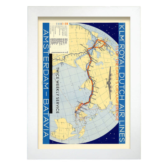 KLM-vintage-airline-poster-Artwork-Nacnic-A4-Marco Blanco-Nacnic Estudio SL