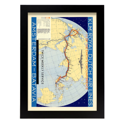 KLM-vintage-airline-poster-Artwork-Nacnic-A4-Sin marco-Nacnic Estudio SL