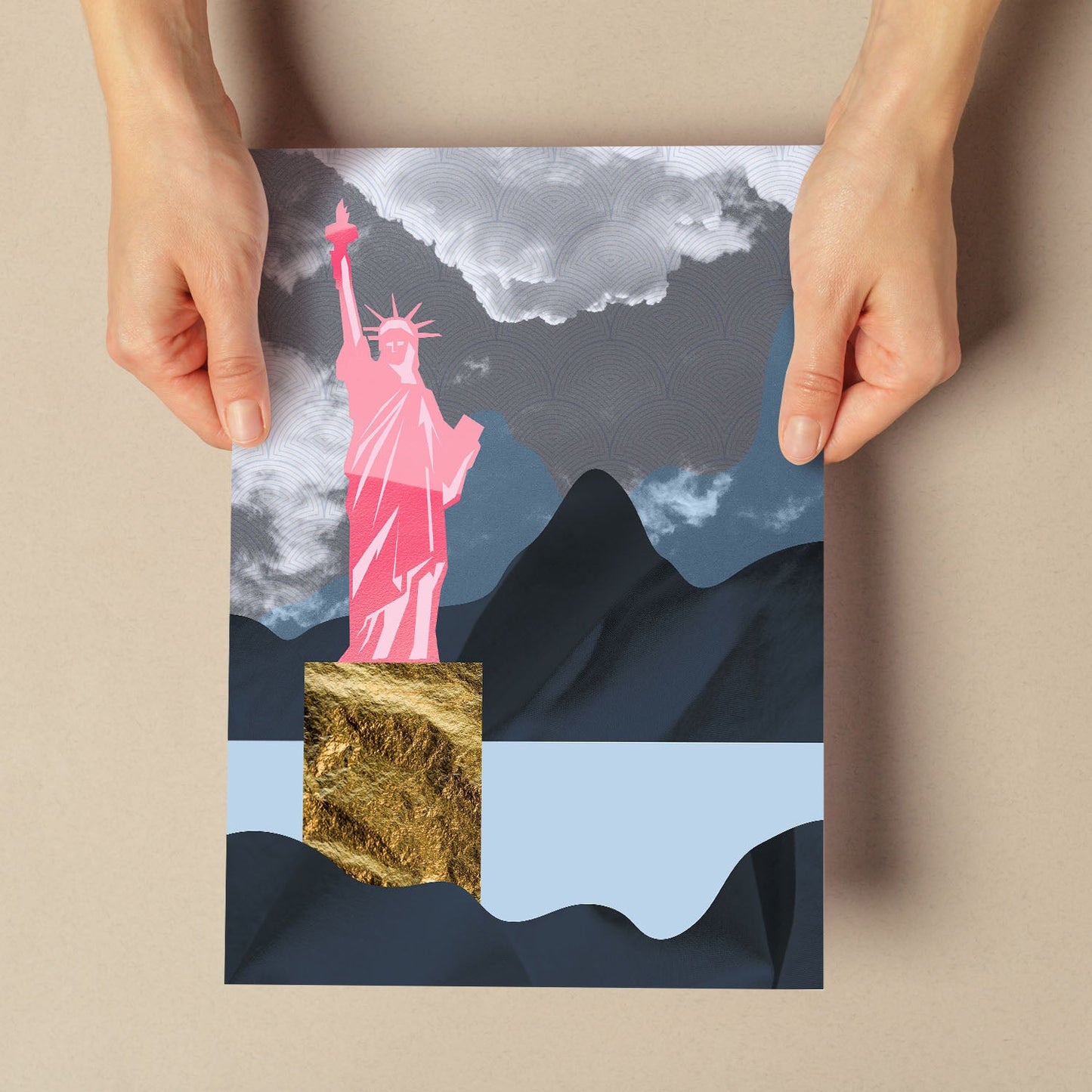 Lady Liberty-Artwork-Nacnic-Nacnic Estudio SL