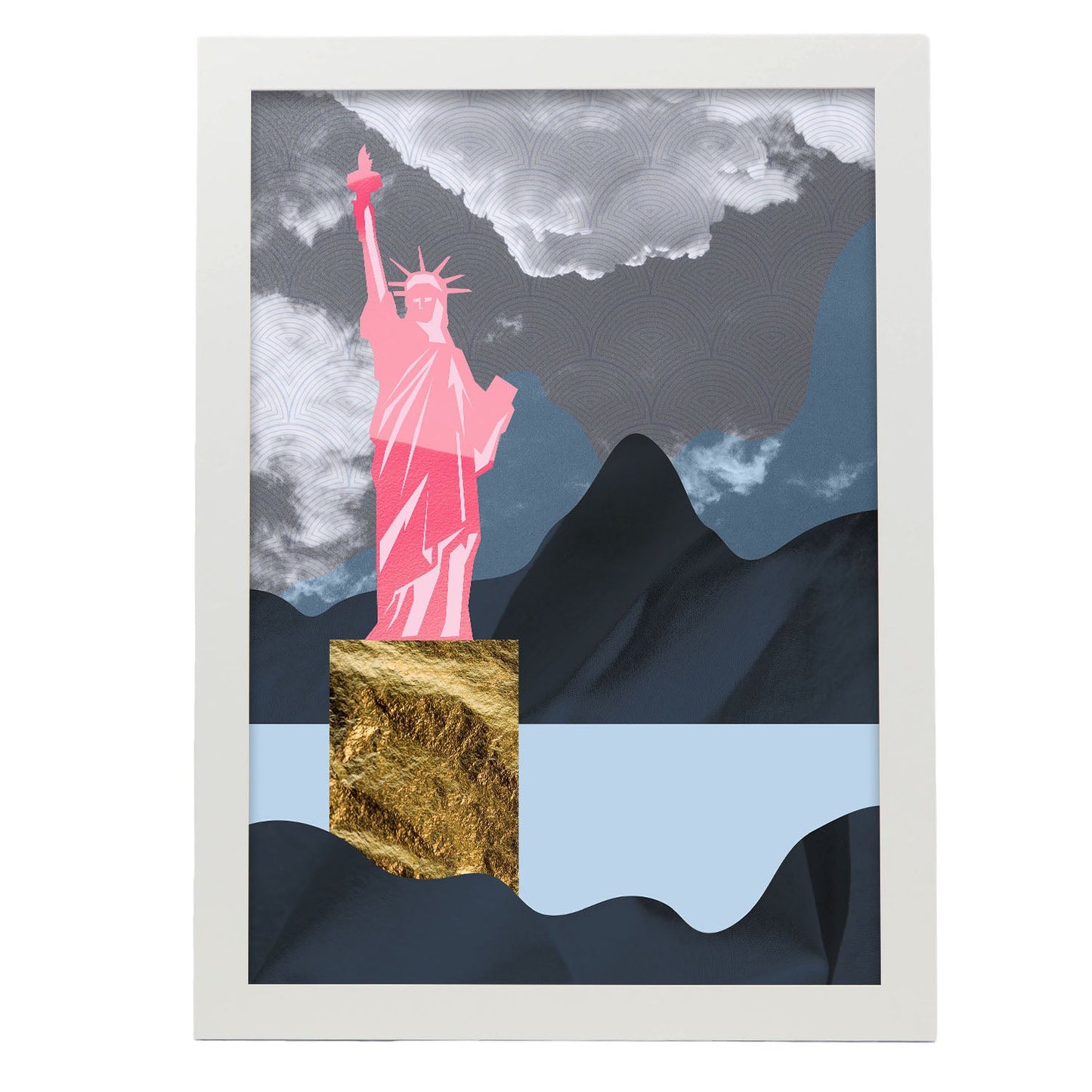Lady Liberty-Artwork-Nacnic-A3-Marco Blanco-Nacnic Estudio SL