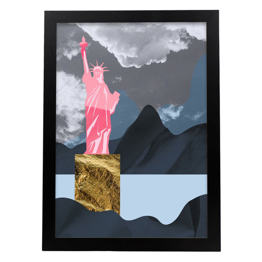Lady Liberty-Artwork-Nacnic-A3-Sin marco-Nacnic Estudio SL
