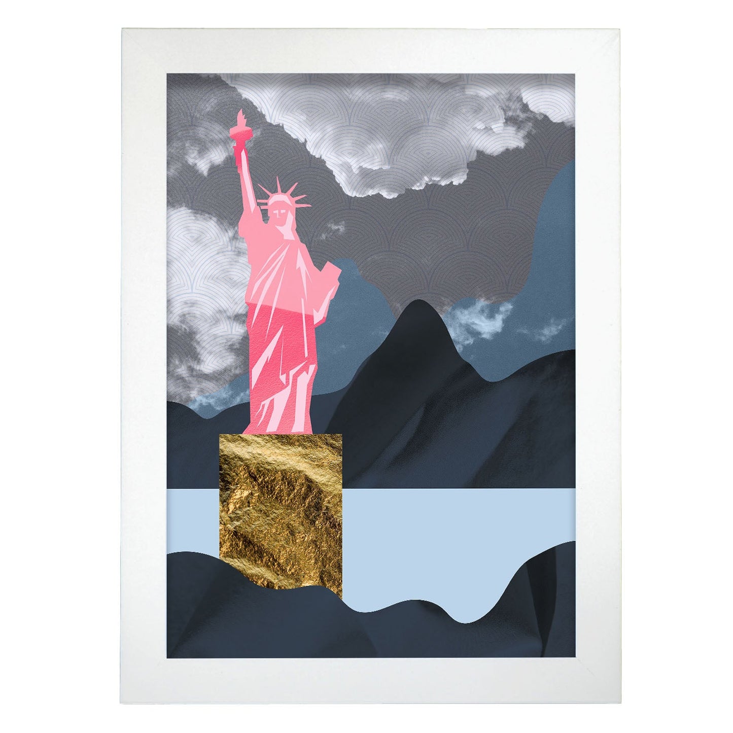 Lady Liberty-Artwork-Nacnic-A4-Marco Blanco-Nacnic Estudio SL