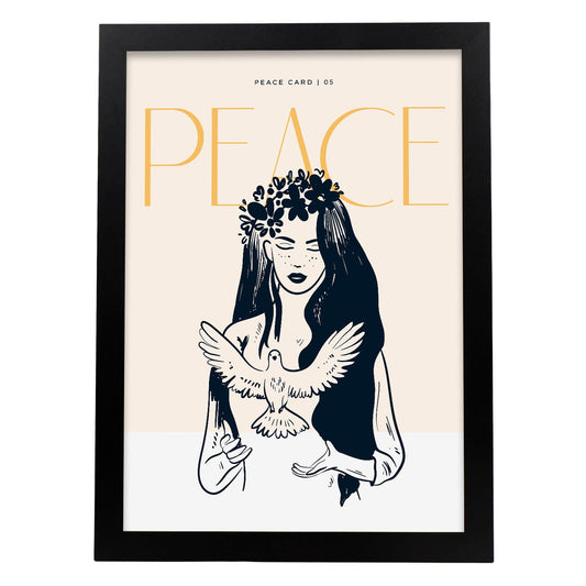 Lady of peace-Artwork-Nacnic-A3-Sin marco-Nacnic Estudio SL