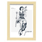 Lady of peace-Artwork-Nacnic-A4-Marco Madera clara-Nacnic Estudio SL