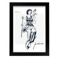 Lady of peace-Artwork-Nacnic-A4-Sin marco-Nacnic Estudio SL