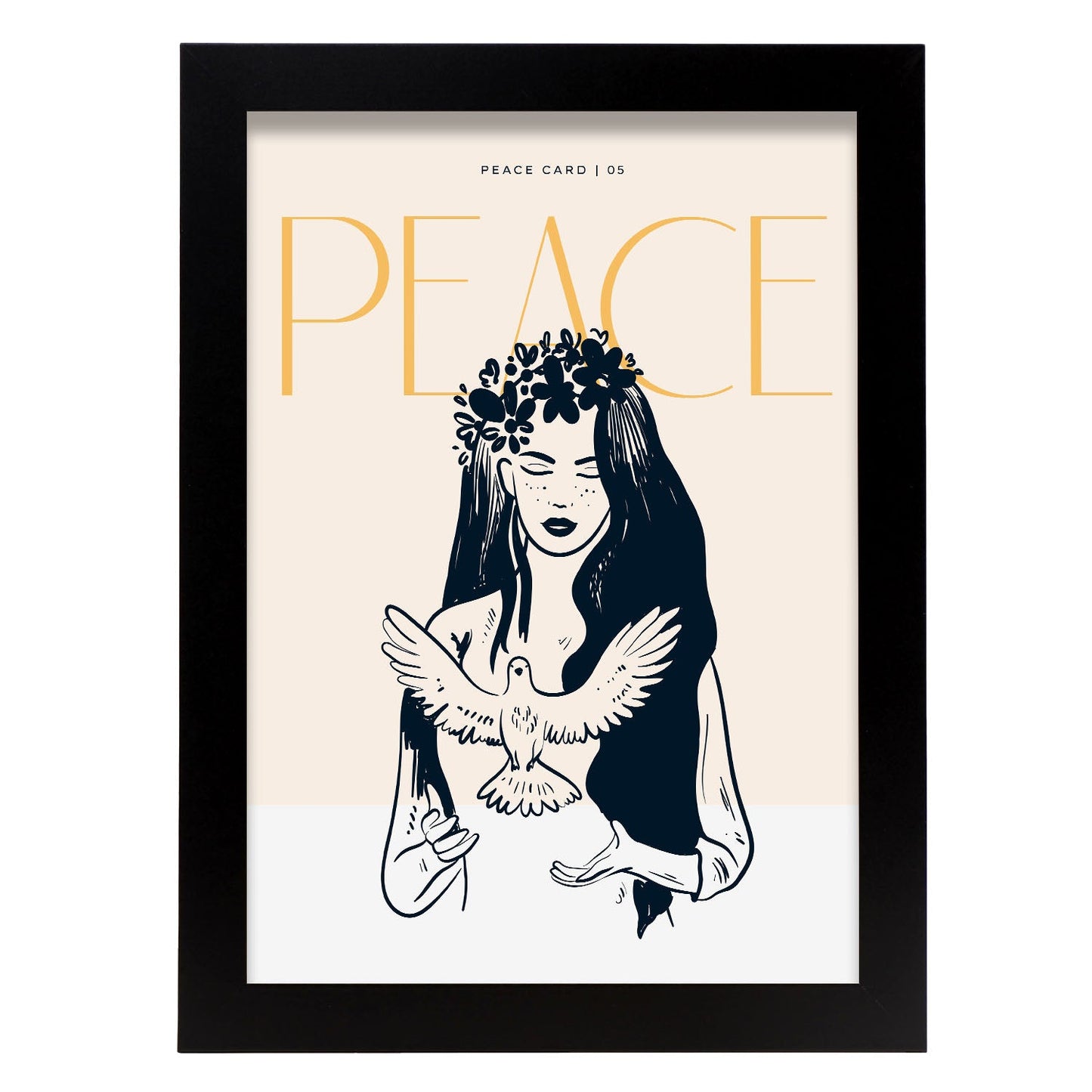 Lady of peace-Artwork-Nacnic-A4-Sin marco-Nacnic Estudio SL