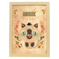 Lámina Animales fantásticos. Pósters con divertidos animales domésticos.-Artwork-Nacnic-A3-Marco Madera clara-Nacnic Estudio SL
