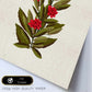 Lámina Arbusto 8. Pósters de plantas,flores y arbustos en estilo Vintage.-Artwork-Nacnic-Nacnic Estudio SL