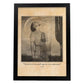 Lámina Arena cósmica. Pósters con ilustraciones de mujeres místicas y espiritualidad en estilo vintage.-Artwork-Nacnic-A4-Marco Negro-Nacnic Estudio SL