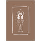 Lámina Aries. Pósters con ilustraciones femeninas de los signos del zodíaco.-Artwork-Nacnic-A4-Sin marco-Nacnic Estudio SL