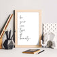 Lamina artistica decorativa con ilustración de be your own type of beauty estilo Mensaje inspiracional-Artwork-Nacnic-Nacnic Estudio SL