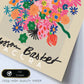 Lamina artistica decorativa con ilustración de Blossom Cesta Accra estilo Abstracto-Artwork-Nacnic-Nacnic Estudio SL