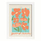 Lamina artistica decorativa con ilustración de Blossom et pradow lima-Artwork-Nacnic-A3-Marco Blanco-Nacnic Estudio SL