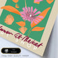 Lamina artistica decorativa con ilustración de Blumenau et Market Amsterdam-Artwork-Nacnic-Nacnic Estudio SL