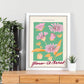 Lamina artistica decorativa con ilustración de Blumenau et Market Amsterdam-Artwork-Nacnic-Nacnic Estudio SL