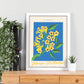 Lamina artistica decorativa con ilustración de Blumenau et Market Argelia-Artwork-Nacnic-Nacnic Estudio SL