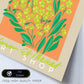 Lamina artistica decorativa con ilustración de Blumenau et Market Barcelona-Artwork-Nacnic-Nacnic Estudio SL