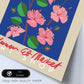 Lamina artistica decorativa con ilustración de Blumenau et Market Berlin-Artwork-Nacnic-Nacnic Estudio SL