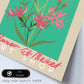 Lamina artistica decorativa con ilustración de Blumenau et Market Bruselas-Artwork-Nacnic-Nacnic Estudio SL
