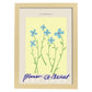Lamina artistica decorativa con ilustración de Blumenau et Market London-Artwork-Nacnic-A4-Marco Madera clara-Nacnic Estudio SL