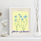 Lamina artistica decorativa con ilustración de Blumenau et Market London-Artwork-Nacnic-Nacnic Estudio SL