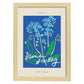 Lamina artistica decorativa con ilustración de Blumenau et Market Paris-Artwork-Nacnic-A3-Marco Madera clara-Nacnic Estudio SL