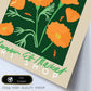 Lamina artistica decorativa con ilustración de Blumenau et Market Rio de Janero-Artwork-Nacnic-Nacnic Estudio SL