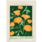Lamina artistica decorativa con ilustración de Blumenau et Market Rio de Janero-Artwork-Nacnic-A4-Sin marco-Nacnic Estudio SL