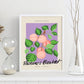Lamina artistica decorativa con ilustración de Cesta de agricultores Barcelona-Artwork-Nacnic-Nacnic Estudio SL