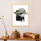 Lamina artistica decorativa con ilustración de Collage 4 estilo Collage-Artwork-Nacnic-Nacnic Estudio SL