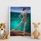 Lamina artistica decorativa con ilustración de Collage surrealista 16 estilo Collage-Artwork-Nacnic-Nacnic Estudio SL