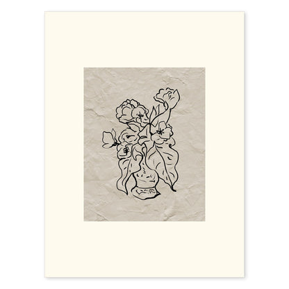 Lamina artistica decorativa con ilustración de Desnudos Matisse 01 estilo fauvista-Artwork-Nacnic-A4-Sin marco-Nacnic Estudio SL