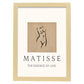 Lamina artistica decorativa con ilustración de Desnudos Matisse 02 estilo fauvista-Artwork-Nacnic-A3-Marco Madera clara-Nacnic Estudio SL