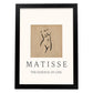 Lamina artistica decorativa con ilustración de Desnudos Matisse 02 estilo fauvista-Artwork-Nacnic-A4-Marco Negro-Nacnic Estudio SL