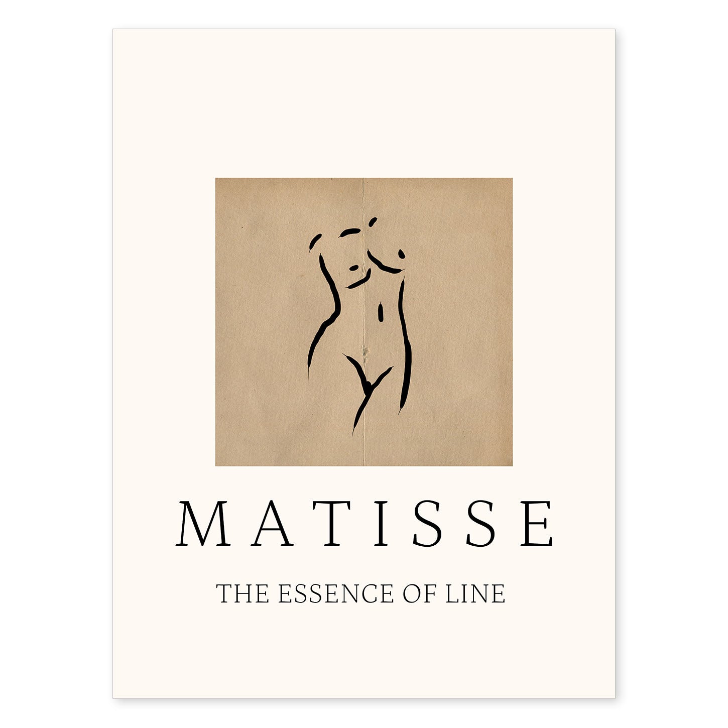 Lamina artistica decorativa con ilustración de Desnudos Matisse 02 estilo fauvista-Artwork-Nacnic-A4-Sin marco-Nacnic Estudio SL