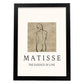 Lamina artistica decorativa con ilustración de Desnudos Matisse 05 estilo fauvista-Artwork-Nacnic-A3-Marco Negro-Nacnic Estudio SL