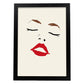Lamina artistica decorativa con ilustración de Desnudos Matisse 10 estilo fauvista-Artwork-Nacnic-A3-Marco Negro-Nacnic Estudio SL