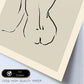 Lamina artistica decorativa con ilustración de Desnudos Matisse 12 estilo fauvista-Artwork-Nacnic-Nacnic Estudio SL
