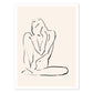Lamina artistica decorativa con ilustración de Desnudos Matisse 16 estilo fauvista-Artwork-Nacnic-A4-Sin marco-Nacnic Estudio SL