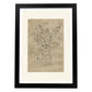 Lamina artistica decorativa con ilustración de Desnudos Matisse 17 estilo fauvista-Artwork-Nacnic-A3-Marco Negro-Nacnic Estudio SL