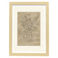 Lamina artistica decorativa con ilustración de Desnudos Matisse 17 estilo fauvista-Artwork-Nacnic-A4-Marco Madera clara-Nacnic Estudio SL