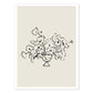 Lamina artistica decorativa con ilustración de Desnudos Matisse 18 estilo fauvista-Artwork-Nacnic-A4-Sin marco-Nacnic Estudio SL