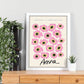 Lamina artistica decorativa con ilustración de Diseño abstracto de flor Accra-Artwork-Nacnic-Nacnic Estudio SL