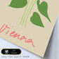 Lamina artistica decorativa con ilustración de Diseño abstracto de flor Viena-Artwork-Nacnic-Nacnic Estudio SL