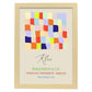 Lamina artistica decorativa con ilustración de Exposición Klee 1 estilo Expresionista-Artwork-Nacnic-A3-Marco Madera clara-Nacnic Estudio SL
